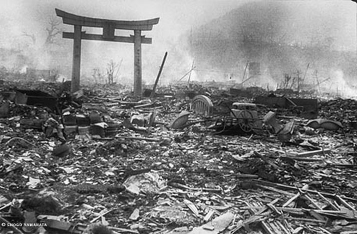 Íbúum Nagasaki er gjöreyðing kjarnorkuvopna enn í fersku minni.