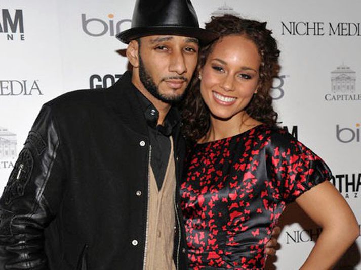 Swizz Beatz og Alicia Keys. MYNDIR/Cover Media