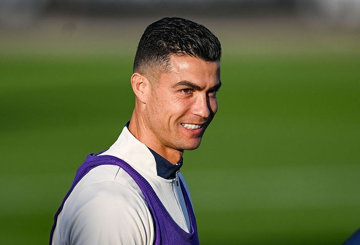 Cristiano Ronaldo hefur áður farið svekktur af velli eftir leik við lið sem stýrt er af Heimi Hallgrímssyni.