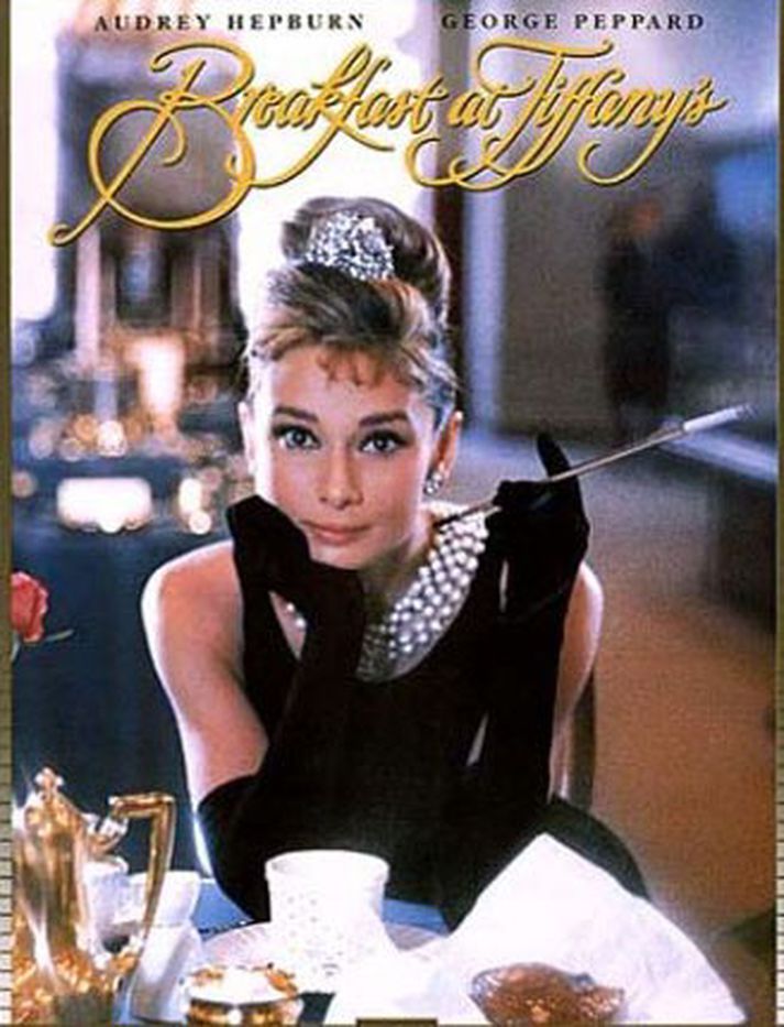 Audrey Hepburn í morgunmat.