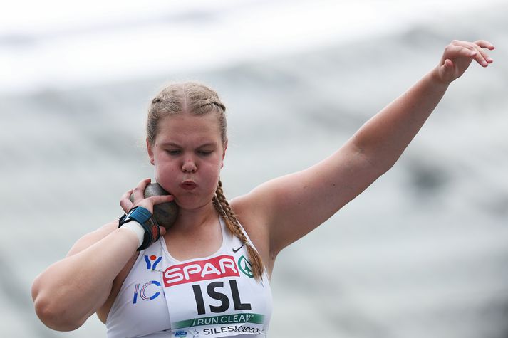 Erna Sóley Gunnarsdóttir var næsti því að vera með 32 efstu í sinni grein.