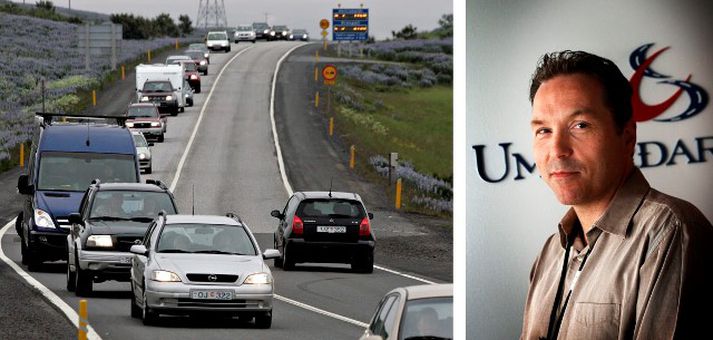 Lítið hefur verið um viðhald á vegum síðustu ár að sögn Einars Magnúsar Einarssonar hjá Umferðarstofu.