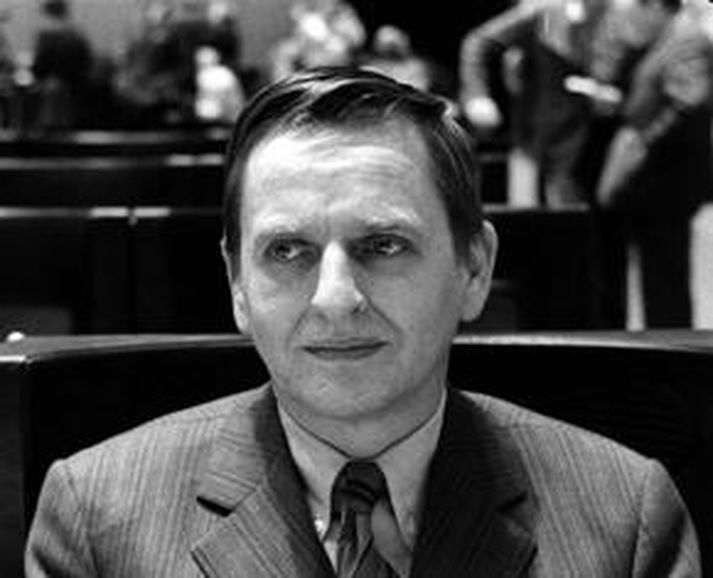 Olof Palme, fyrrverandi forsætisráðherra Svíþjóðar.