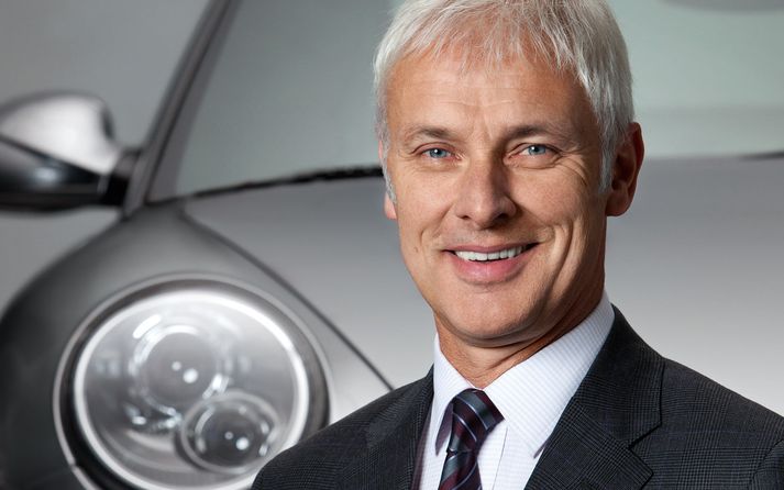 Matthias Müller forstjóri Volkswagen.