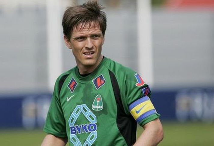 Arnar Grétarsson í búningi Breiðabliks.