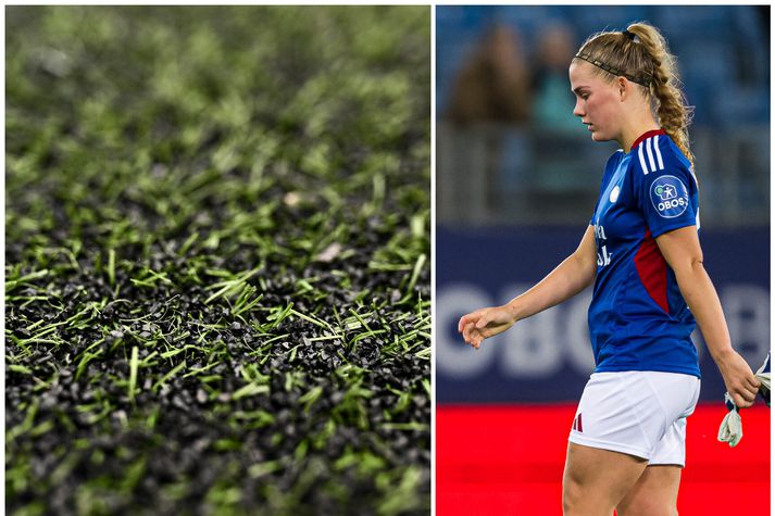 Íslenska landsliðsins konan Sædís Rún Heiðarsdóttir spilar með Vålerenga og lék allar níutíu mínúturnar í leiknum fræga