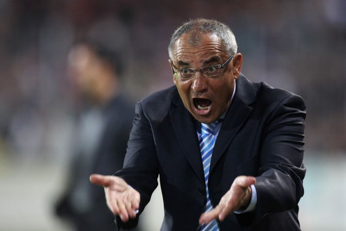 Felix Magath á það til að æsa sig. Nordic Photos/Getty Images