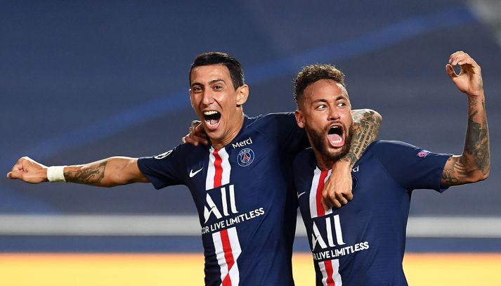 Þessir tveir áttu frábæran leik í liði PSG í kvöld.