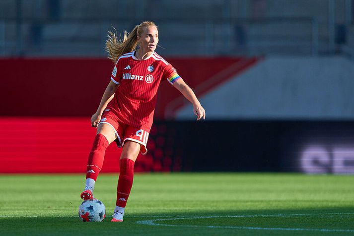 Glódís er fyrirliði FC Bayern.