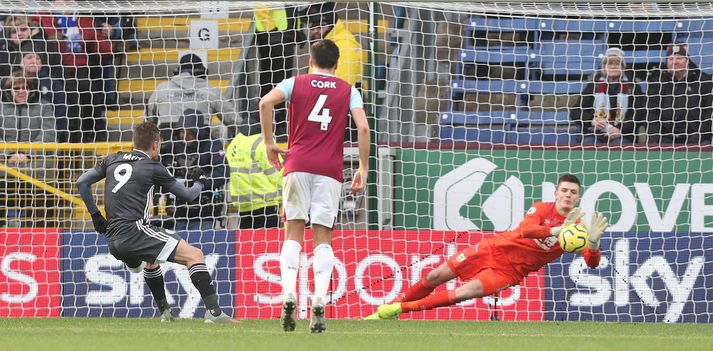 Jamie Vardy vann gullskóinn í ensku úrvalsdeildinni þetta tímabilið.