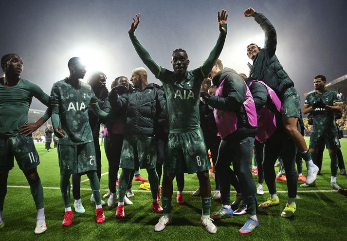 Tottenham vann frækinn sigur gegn Bodö/Glimt í kvöld og eru komnir í úrslitaleik Evrópudeildarinnar þrátt fyrir slæmt gengi í deildinni.