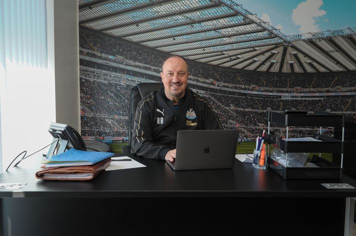 Rafa Benitez líður vel í Newcastle