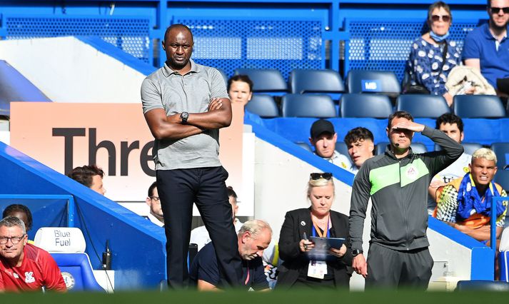 Patrick Vieira vann sinn fyrsta sigur sem stjóri Crystal Palace