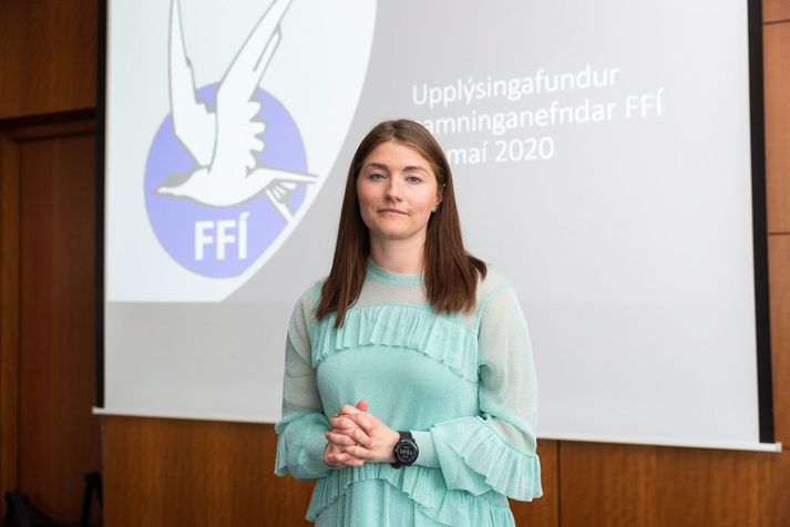 Guðlaug Líney Jóhannsdóttir er starfandi formaður Flugfreyjufélags Íslands.