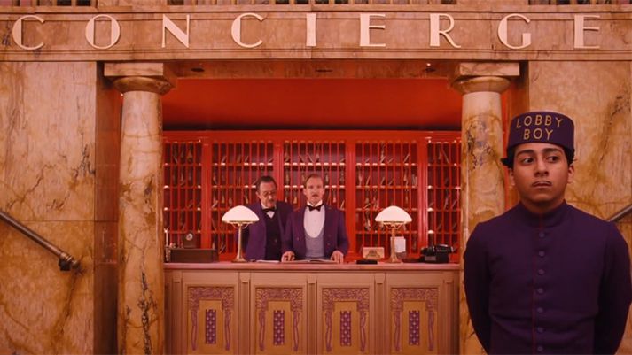 Skjáskot úr The Grand Budapest Hotel, nýjustu kvikmynd Wes Anderson sem opnar hátíðina í ár.