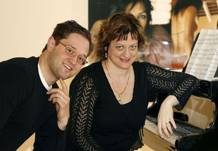 Þorsteinn Árbjörnsson og Antonía Hevesi.
