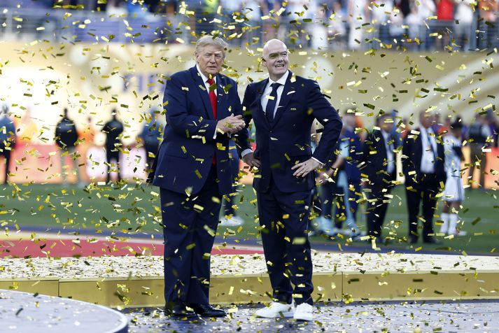 Réttir Donald Trump Gianni Infantino hjálparhönd?