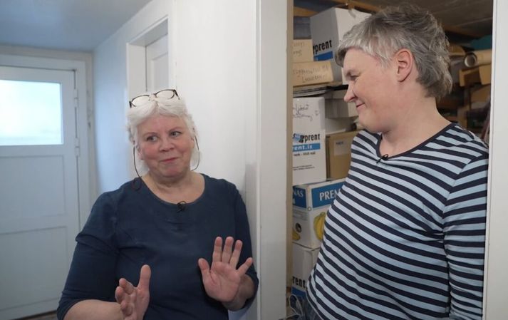 Fer í gegnum lífsleiðina í gegnum geymsluna. 