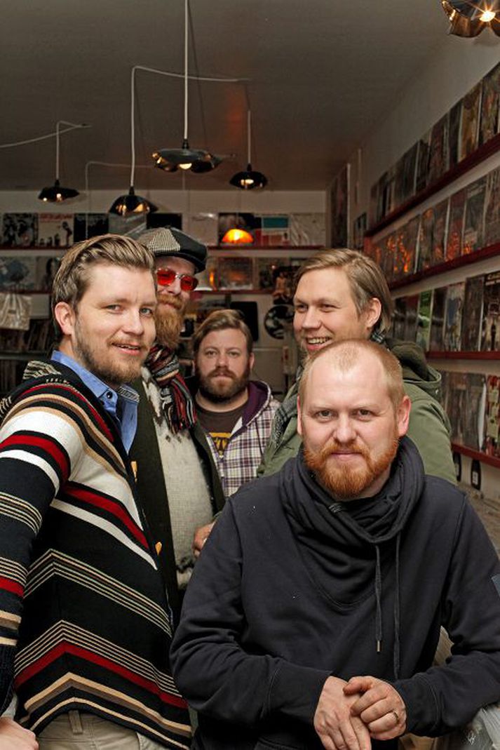 hjálmar Hljómsveitin Hjálmar og Jimi Tenor hafa gefið út nýja plötu.
fréttablaðið/anton