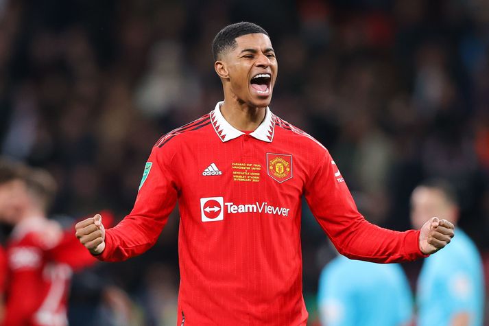 Marcus Rashford er markahæstur hjá Manchester United á tímabilinu.