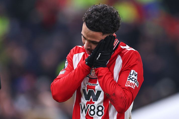 Chemsdine Talbi lagði þennan leik til hvílu í seinni hálfleik með glæsilegu skoti. 