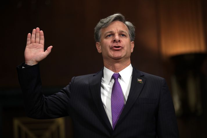 Christopher Wray, yfirmaður FBI.