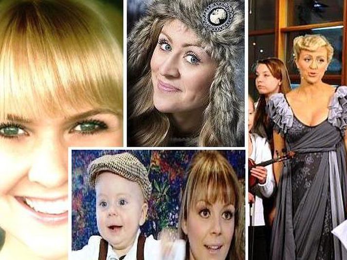 Sigrún Ósk og Ragnhildur Steinunn eiga báðar von á barni og ætla að selja flottu fötin í Kolaportinu sem þær passa ekki lengur í.