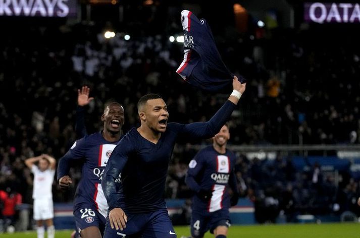 Mbappé virðist hafa fengið nóg af því að spila í treyju París Saint-Germain.