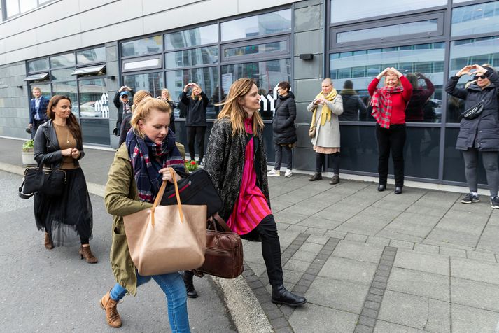 Samningarnefnd Icelandair í deilunni við flugfreyjur kemur til fundar hjá Ríkissáttasemjara