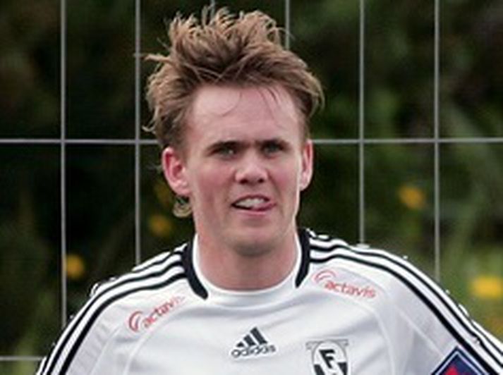 Davíð Þór Viðarsson, fyrirliði FH.