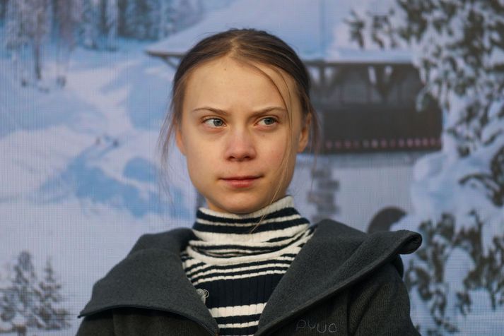 Greta Thunberg.