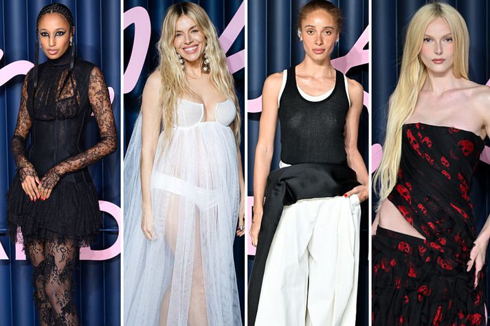 Tískuverðlaunin voru haldin hátíðleg á mánudag í London. 