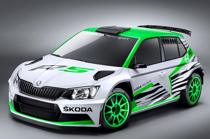 Skoda Fabia R5 Concept.