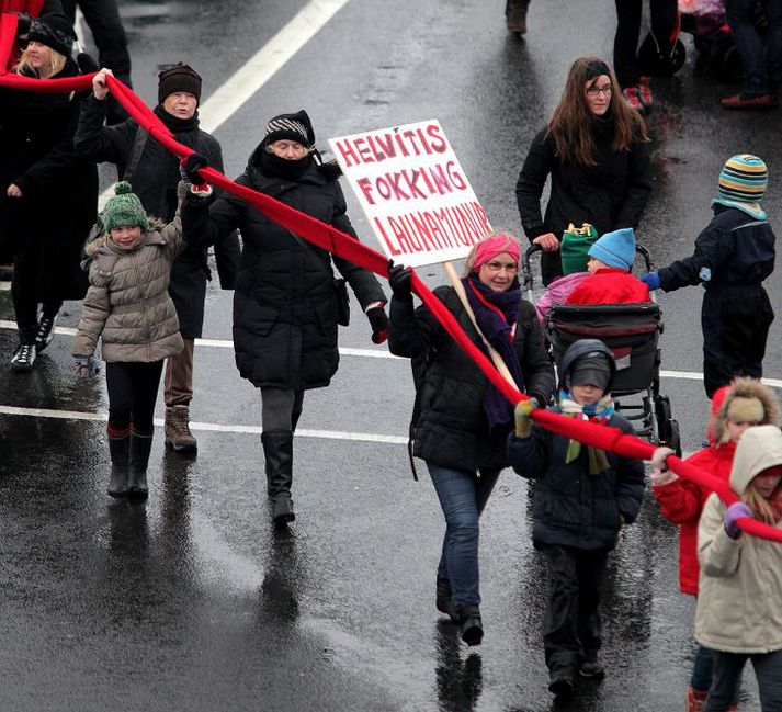 Ríkisstjórnin boðaði í gær átak til að bregðast við bakslagi í baráttunni gegn kynbundnum launamun. Sjónum verður fyrst beint að heilbrigðiskerfinu.
Fréttablaðið/Valli