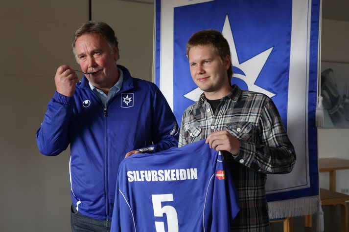 Logi Ólafsson og Rúnar Páll Sigmundsson.