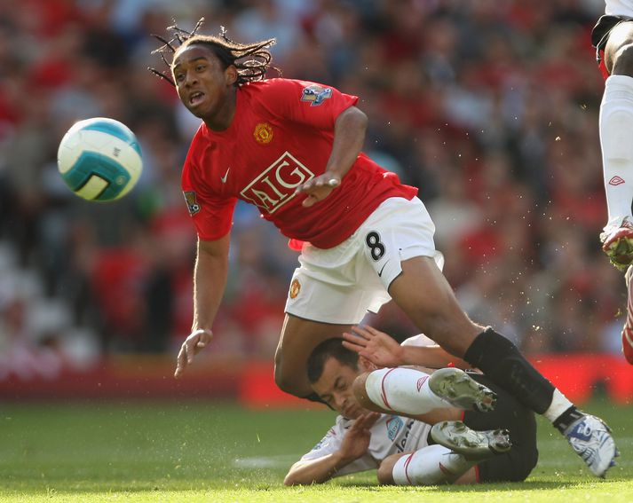 Anderson í leiknum gegn Sunderland.
