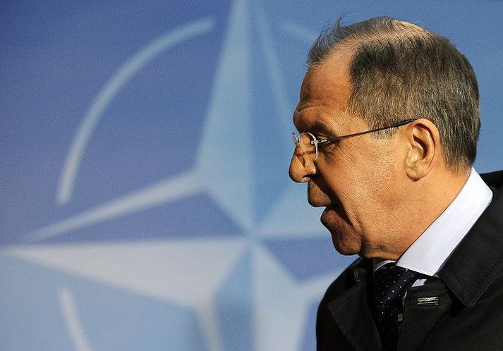 Jákvæður Þótt Sergei Lavrov væri gagnrýninn á NATO að vanda var mál manna á utanríkisráðherrafundinum að jákvæðari tónn hefði verið í ráðherranum en búizt var við og ágætur andi í samskiptum NATO og Rússlands sem stendur.