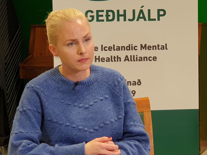 Sigríður Gísladóttir hjá Geðhjálp segir að það sé mjög mikilvægt að við séum að veita börnum sem eiga foreldra með geðrænan vanda viðeigandi stuðning og fræðslu.