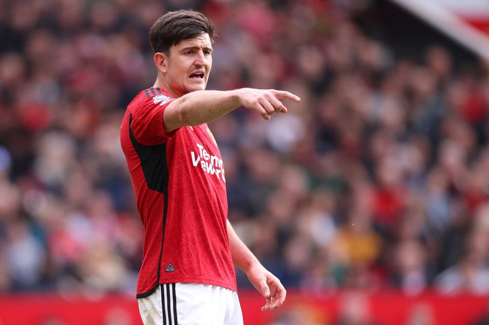 Harry Maguire missir af síðustu leikjum tímabilsins ef marka má tilkynningu Man Utd.