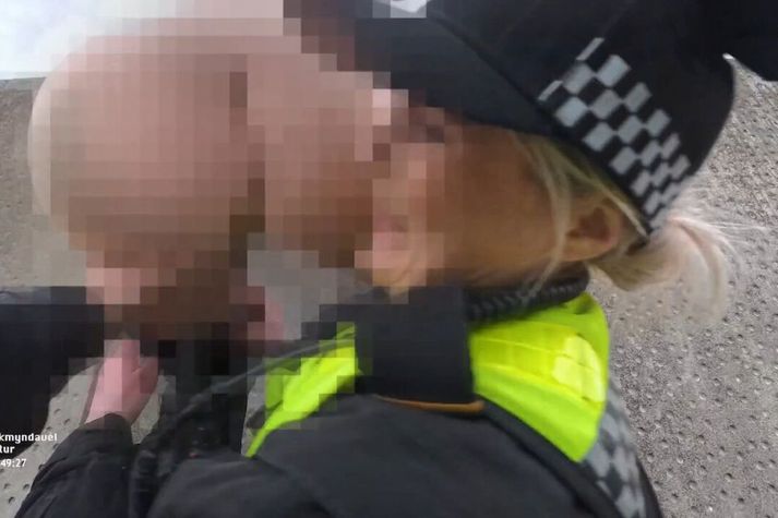 Skrautlegt atvik sem hefur áður gerst í miðborg Reykjavíkur.
