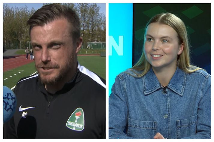 Nik Chamberlain sendi sínum gamla leikmanni skilaboð og sagði henni að standa sig í nýju starfi.