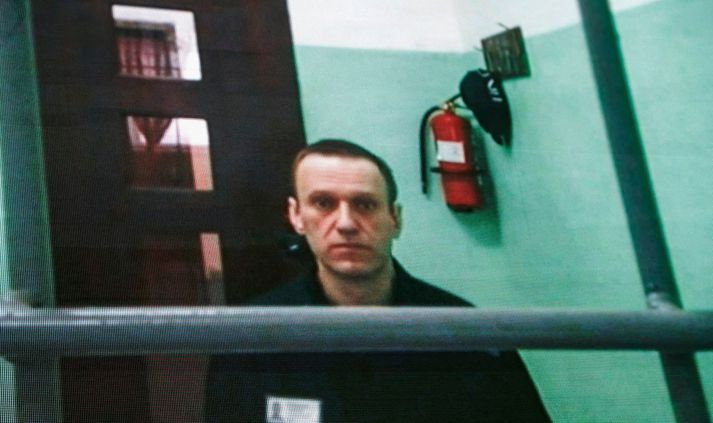 Alexei Navalní hefur setið í fangelsi í Rússlandi í nokkur ár og hefur varið mestum tíma sínum í fangelsi í einangrun.