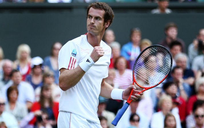 Murray lagði Novak Djokovic í úrslitaleiknum á Wimbledon síðastliðið sumar.