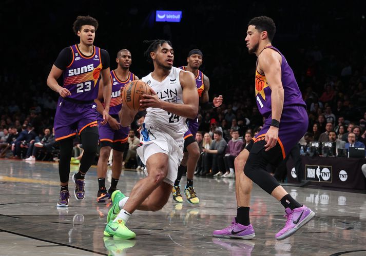 Cam Thomas hefur skorað samtals 134 stig í síðustu þremur leikjum Brooklyn Nets.