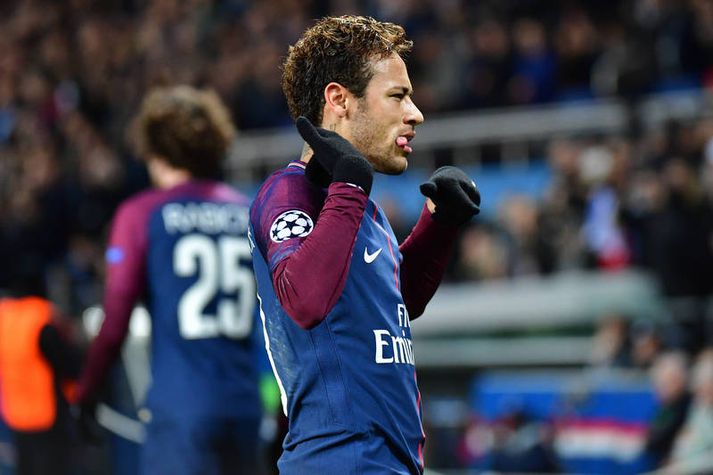 Neymar er túrbó gírinn í sóknarleik PSG. Hann hefur komið að 10 mörkum í 5 leikjum liðsins í Meistaradeildinni.