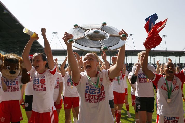 Glódís Perla Viggósdóttir varð á dögunum þýskur meistari með Bayern München.