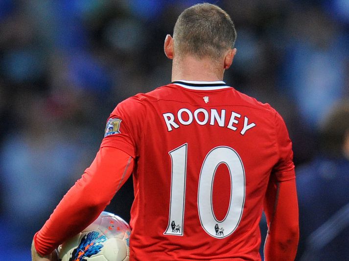 Wayne Rooney tók boltann með sér heim í sjöunda sinn.