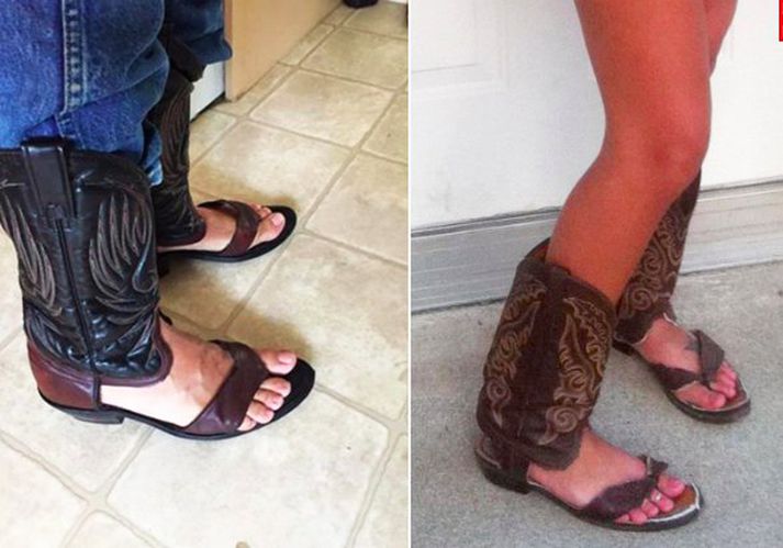 Redneck Boot sandals