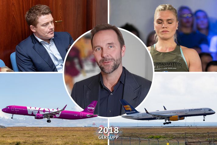 Flugið var fyrirferðamikið á viðskiptaárinu en Sigmar Vilhjálmsson og Katrín Tanja Davíðsdóttir reyndust óvænt vera umfjöllunarefni margra af víðlesnustu viðskiptafréttum ársins.