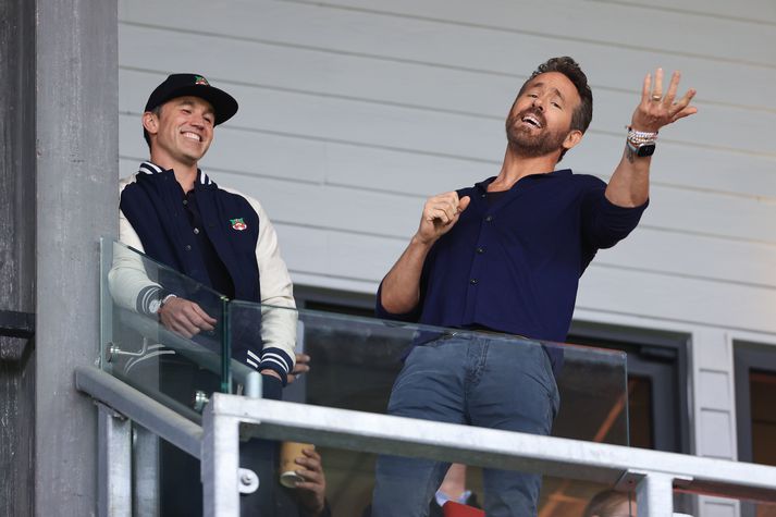 Rob McElhenney og Ryan Reynolds.